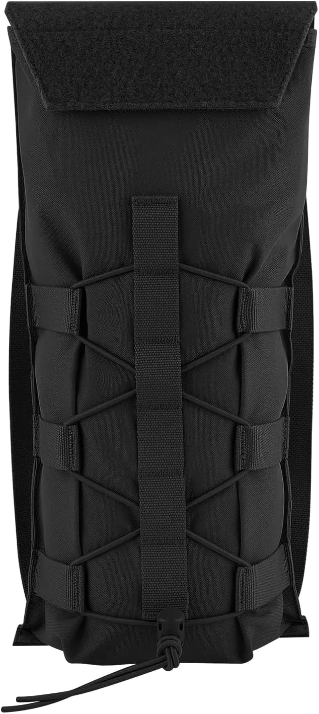 PETAC GEAR 1.5L / 3L Tactical Hydration Pack，Molle Carrier Pouch for 50 oz /100 oz Hydration Bladder Daypack Water Backpack.