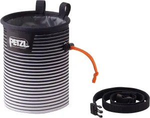 PETZL BANDI Chalk Bag - Round Chalk Bag for Gym, Sport, and Trad Climbing