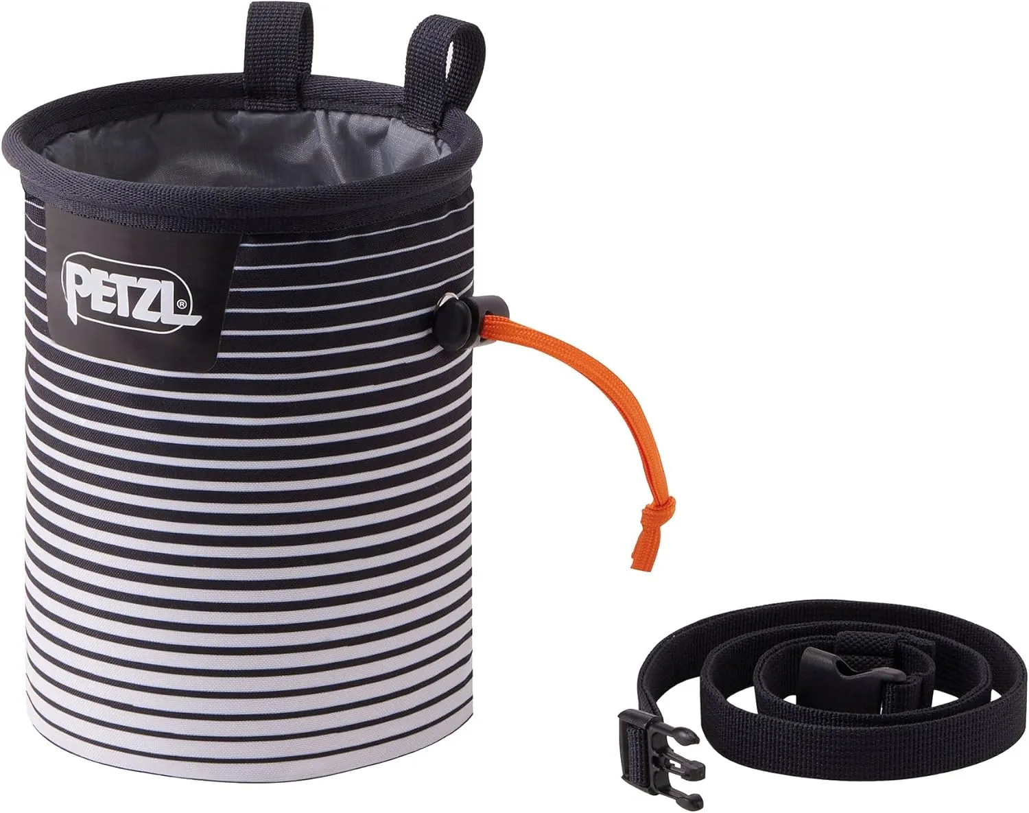 PETZL BANDI Chalk Bag - Round Chalk Bag for Gym, Sport, and Trad Climbing