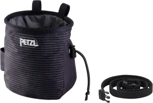 PETZL SAKA Chalk Bag - Ergonomic Chalk Bag for Gym, Sport, and Trad Climbing
