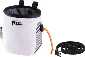 PETZL SAKA Chalk Bag - Ergonomic Chalk Bag for Gym, Sport, and Trad Climbing