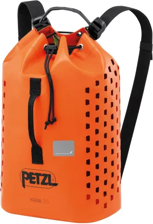 PETZL, Yara Guide 25, Medium -Capacity Holder Bag for Torrentism, Orange/Black, 25L, Unisex Adult