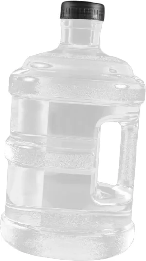 Plastic Water Container Large Capacity 5 Gallon Jugs for Home Camping Hiking