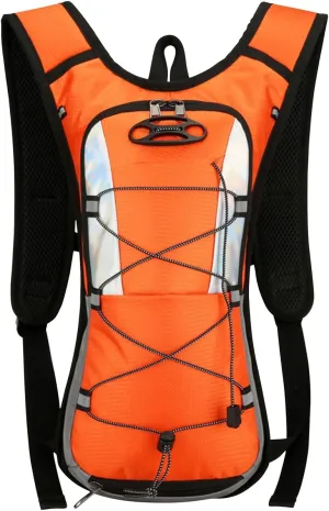 PORRASSO Hiking Backpack 19L Rucksack Hydration Pack Breathable Daypack