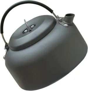 Portable Aluminum Tea Kettle Multi Function Water Pot Scald Handle for Camping Hiking and Home Use Lightweight Wear Resistant Design