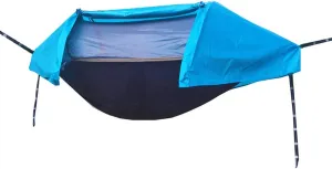 Portable Camping Hammock, Waterproof Hammock with Mosquito Net and Rain Fly, 3 in 1 Function Lightweight Hammock Tent, for Travel Picnic Hiking (Color : A, Size : 270x140cm)