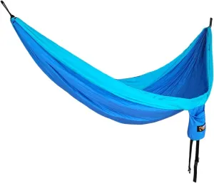 Portable Camping Hammock XL Double Camping Hammock (Blue) - Extra Long Camping Hammock - Up to 550 lbs - 11ft Long Hammock - Lightweight Parachute Nylon - Free Pillow