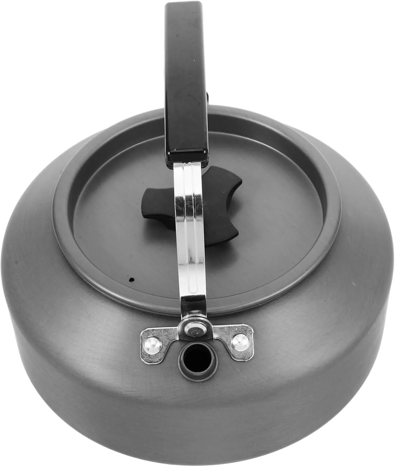 Portable Camping Kettle Aluminum Alloy Water Boiler for Outdoor Cooking Camping Tea Kettle Sturdy Design 1.5l Capacity