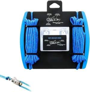 Praisety Rope Adjuster, Praisety Outdoor Rope Adjuster, Cord Adjuster, No More Knots The Ultimate OutdoorRope Adjuster, for Outdoor, Camping, and Boating (1)