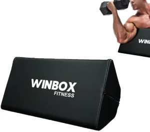 Preacher Pad, Seated Arm Blaster for Biceps, Preacher Curls for Arms, Bicep Curl Support Isolator and Weight Lifting Workout Equipment
