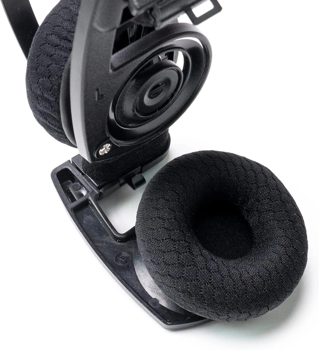 Premium Foam Ear Pads Cushions Compatible with Koss Porta Pro PP KSC35 KSC75 KSC55 Headphone (All Black)