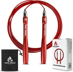 Premium Jump Rope, Lightweight, Self-Locking, Adjustable for Adults, Speed Skipping Rope, Fitness, Crossfit, Boxing, MMA