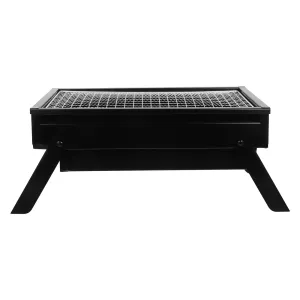 Premium Lightweight Outdoor Steel Dad Folding Camping Charcoal for Cooking 1pc Grill Barbecue Bbq Travel Portable Stainless Full range Small