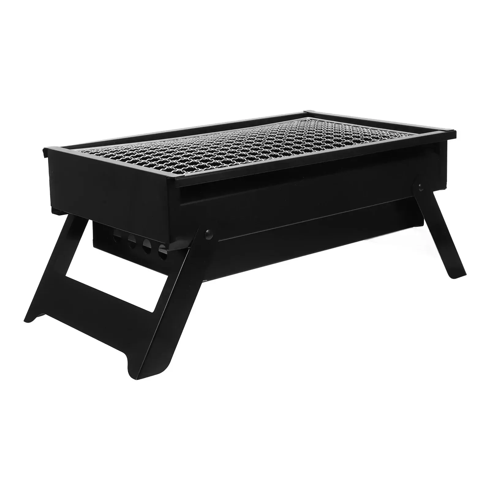 Premium Lightweight Outdoor Steel Dad Folding Camping Charcoal for Cooking 1pc Grill Barbecue Bbq Travel Portable Stainless Full range Small