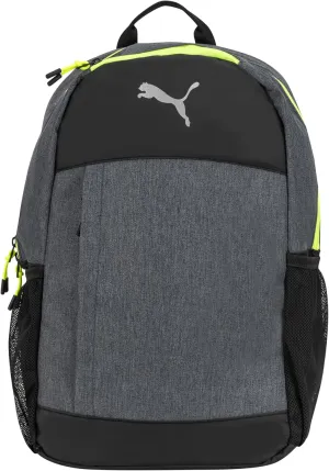 PUMA Unisex Kid's Terrain Backpack, Galactic Grey Heather, Large