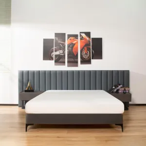 Queen Mattress, 6-inch, Gel Memory Foam [Premium Version] Medium-Firm, Queen Size Mattresses Bed in a Box, Fiberglass Free, Cooling Sleep & Pressure Relief, Certified Safe Foams & Fabric