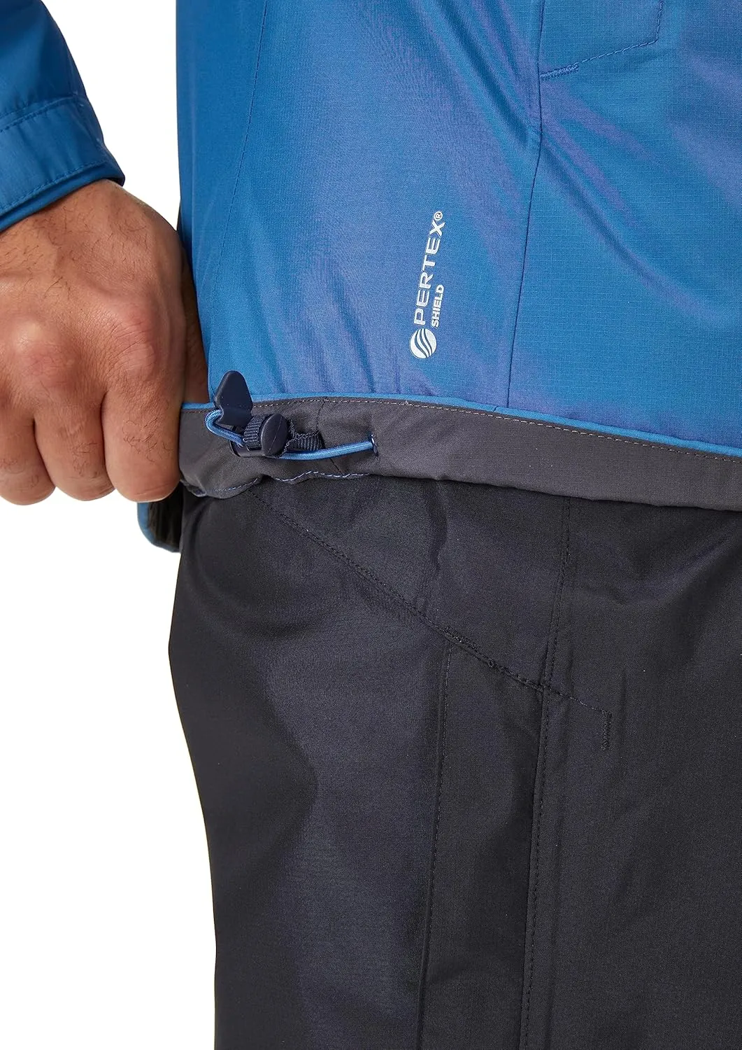 Rab Men's Downpour Eco Waterproof Breathable Jacket for Hiking & Climbing