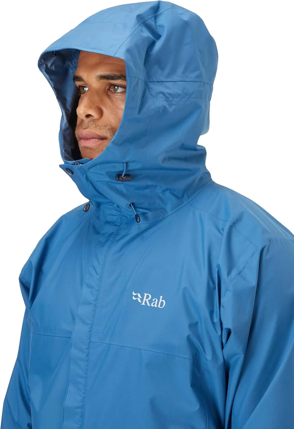 Rab Men's Downpour Eco Waterproof Breathable Jacket for Hiking & Climbing