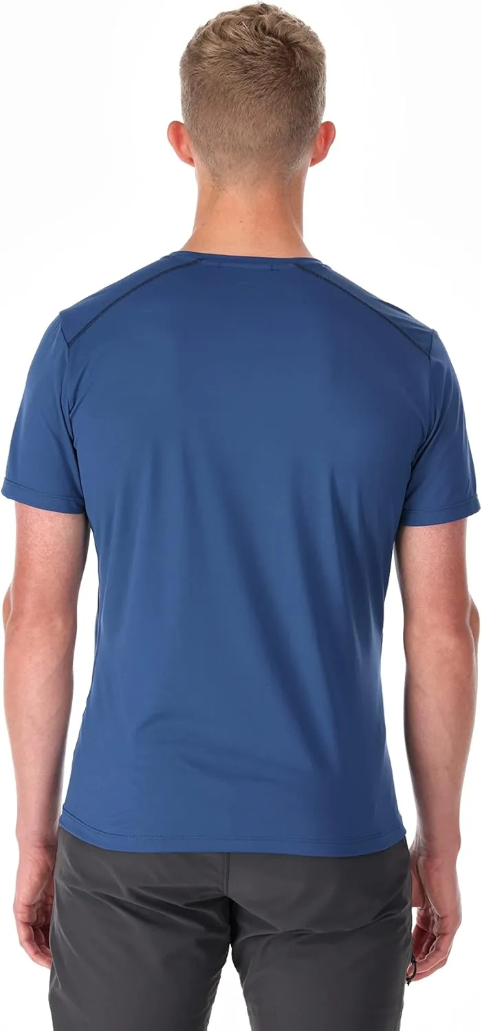 Rab Men's Force Tee - Lightweight T-Shirt for Hiking, Climbing, & Trail Running