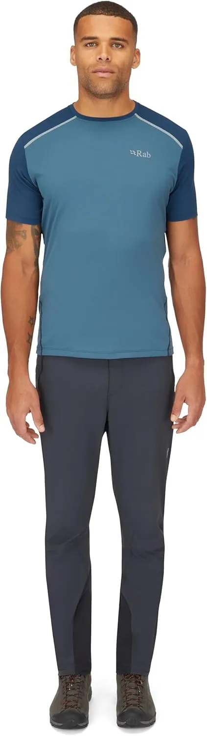 Rab Men's Force Tee - Lightweight T-Shirt for Hiking, Climbing, & Trail Running