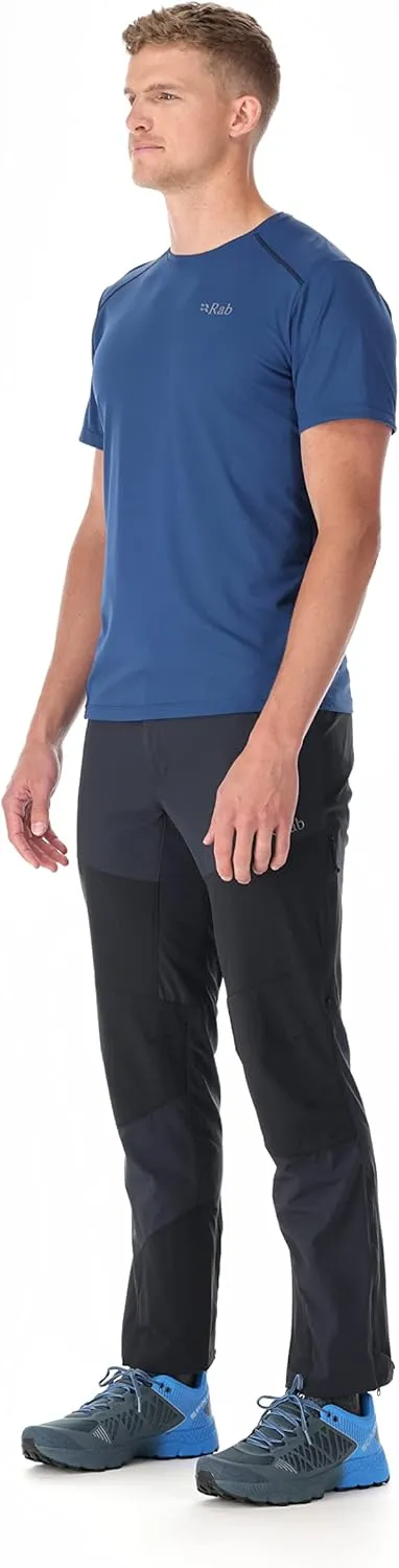 Rab Men's Force Tee - Lightweight T-Shirt for Hiking, Climbing, & Trail Running