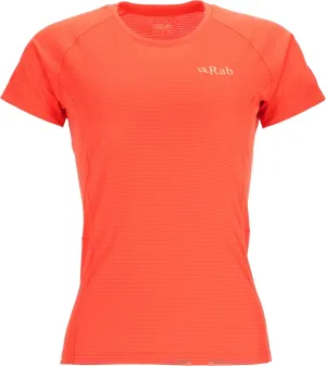 Rab Women's Sonic Tee - Lightweight Breathable Short-Sleeve T-Shirt for Trail Running & Hiking