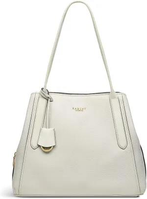 RADLEY London Baylis Road 2.0 Women’s Medium Leather Shoulder Bag, Chalk