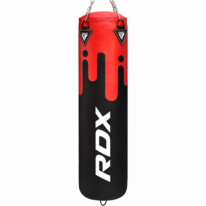 RDX F9 4ft / 5ft 17-in-1 Heavy Boxing Punch Bag & Gloves Set
