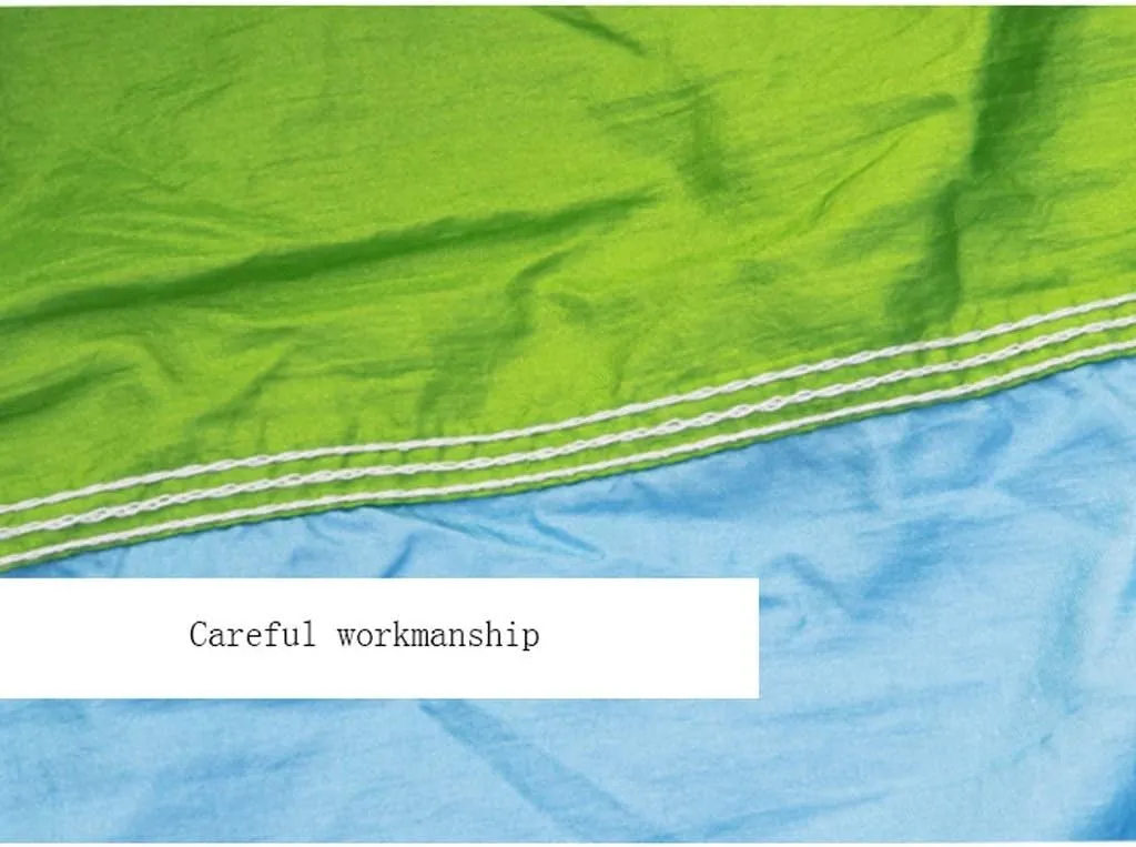 Recreation Outdoor Hammocks Light Parachute Cloth Hammock Outdoor Single Double Camping Leisure Hammock Gifts for Hikers