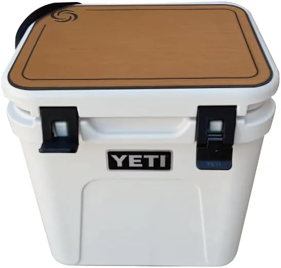 Roadie 24 Cooler Lid Tops - EVA Foam YETI Chest Cooler Peel and Stick Comfort Pad - Hard Side Camping, Boating, Tail Gate, Ice Box Top Cushion