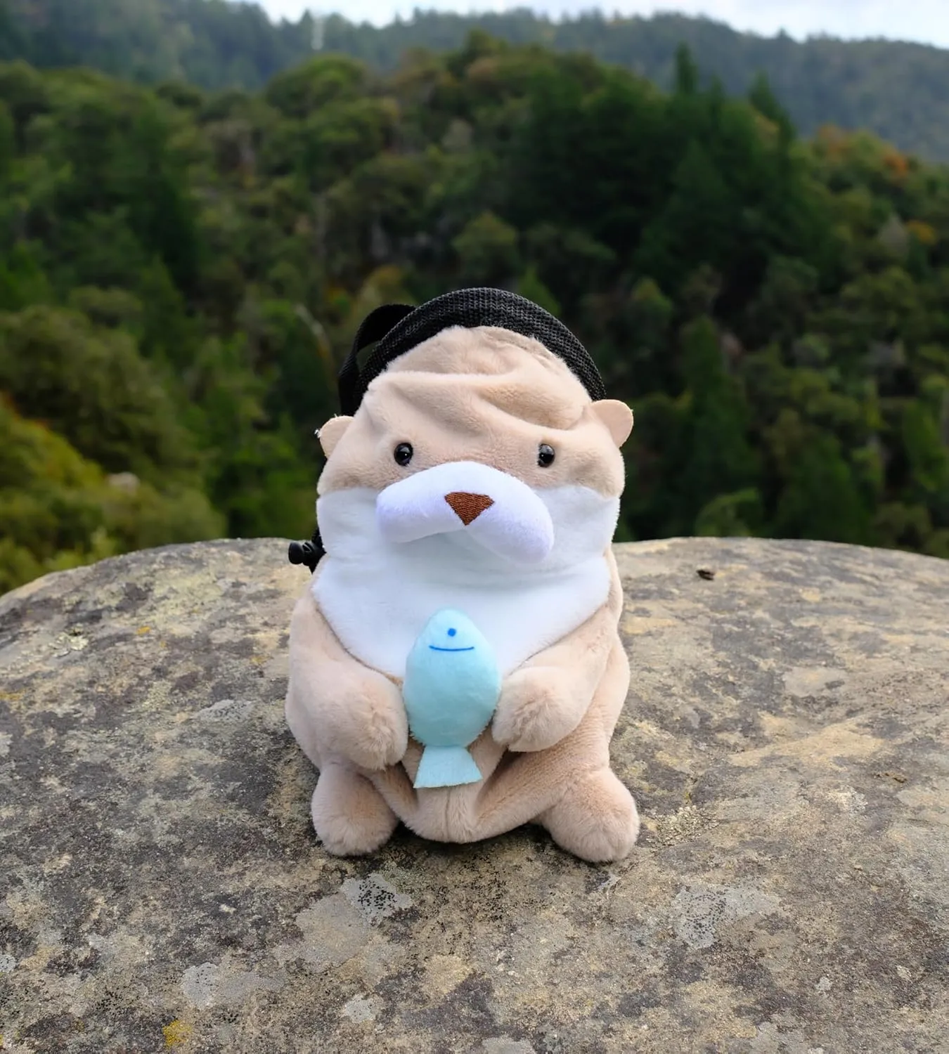 Rock Climbing Chalk Bag – Cute Plush Chalk Bag for Bouldering, Gym, Indoor & Outdoor Climbing – Drawstring Closure, Adjustable Waist Belt – Fun Character Design for Climbers