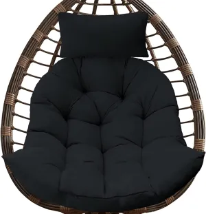 Rocking Outdoor Lounger Chair Chaise Lounge Zero Gravity Rocker,Outdoor Patio Hanging Chair Hammock Swing Egg Chair with Stand Stand Rattan Hanging Egg Chair Indoor/Outdoor Hanging Chair for