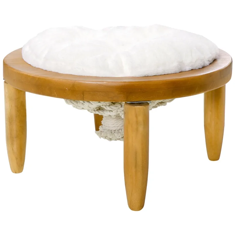 Rootz Cat Hammock Bed - Cozy Retreat - Comfortable Sleeping Space - Washable Pillow - Ø50 x 27H cm