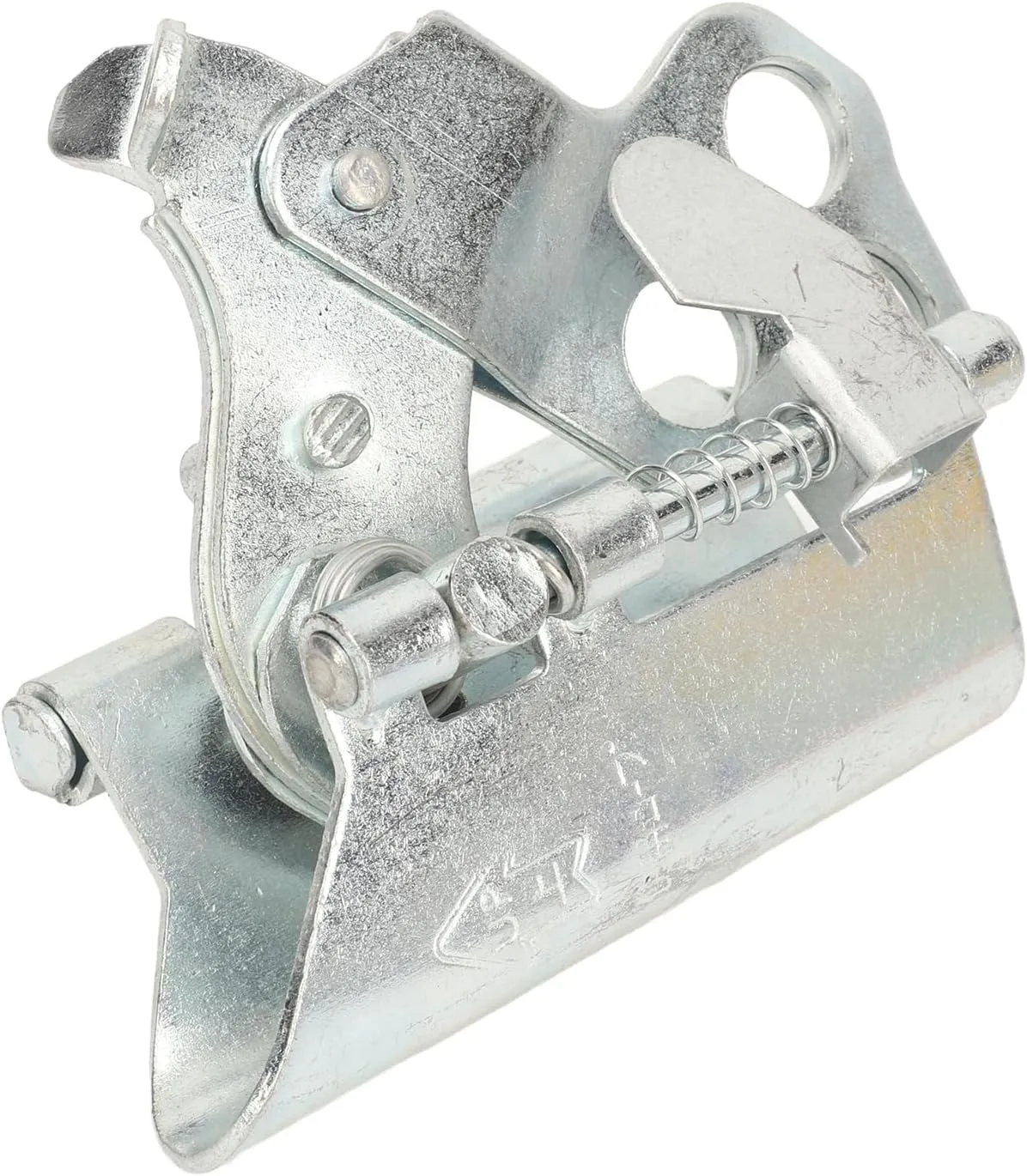 Rope Grab Ascender Fall Protection Galvanized Steel Rock Climbing Tree Arborist Gear with Spring Closure for Rescue