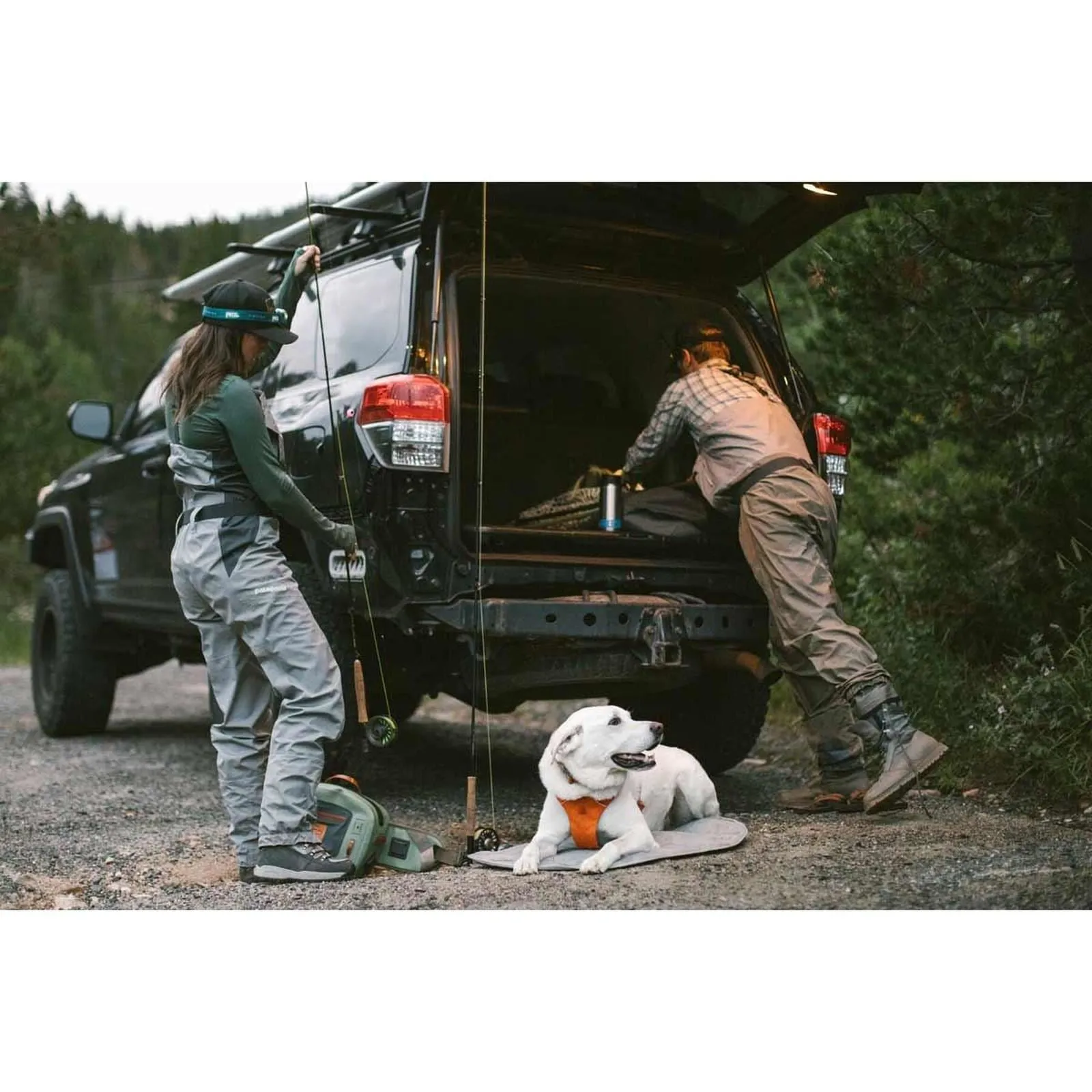 Ruffwear Highlands Dog Pad in Cloudburst Grey (Large)