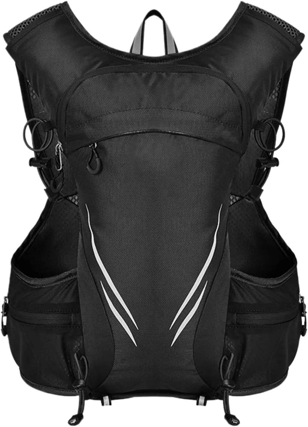 Running Chest Bag | Lightweight Vest Bag for Sports,Outdoors Sports Chest Bag for Men, Large Capacity Vest Bag with Safety