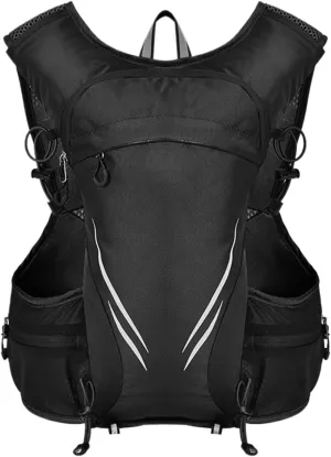 Running Chest Bag | Lightweight Vest Bag for Sports,Outdoors Sports Chest Bag for Men, Large Capacity Vest Bag with Safety
