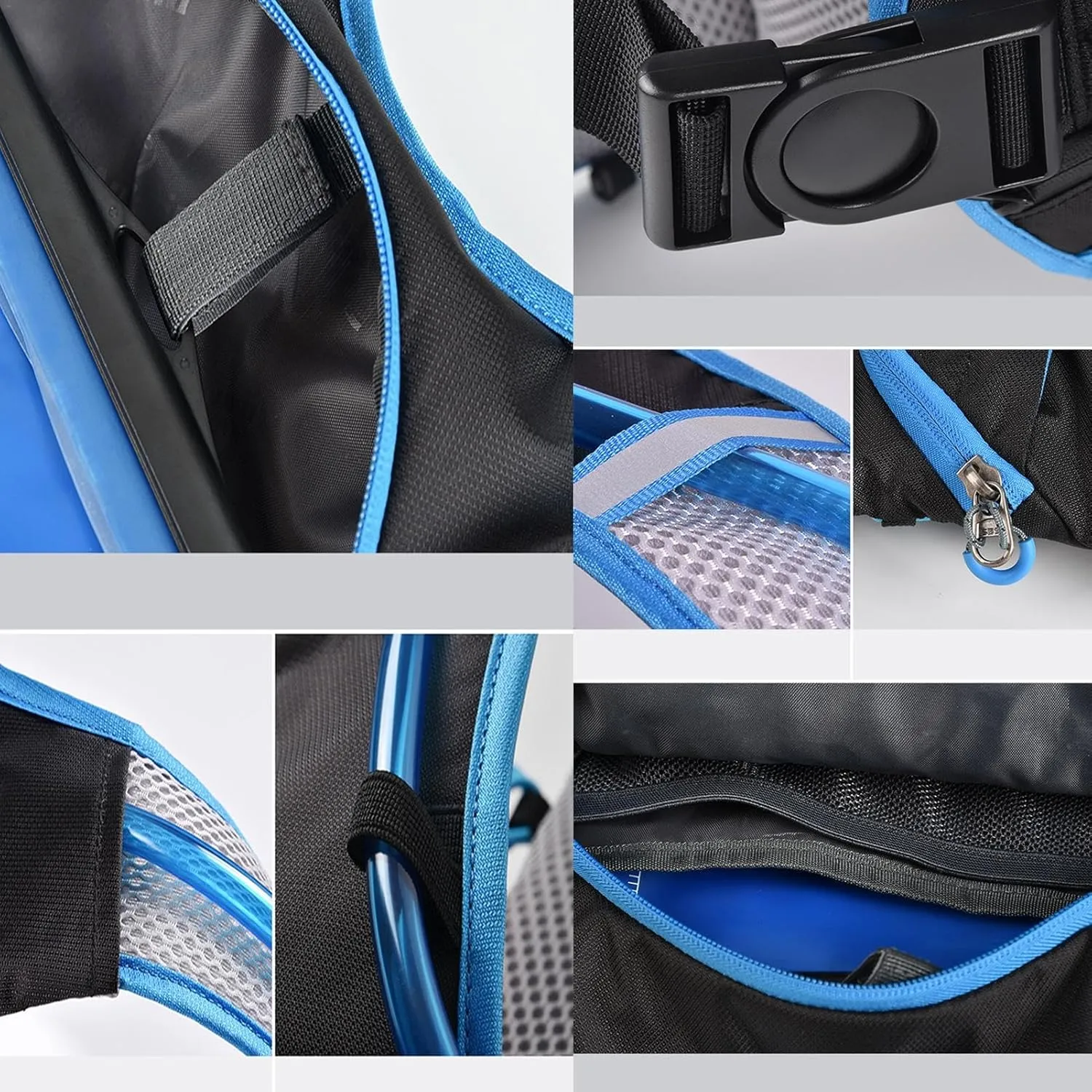 Running Chest Bag | Lightweight Vest Bag for Sports,Outdoors Sports Chest Bag for Men, Large Capacity Vest Bag with Safety