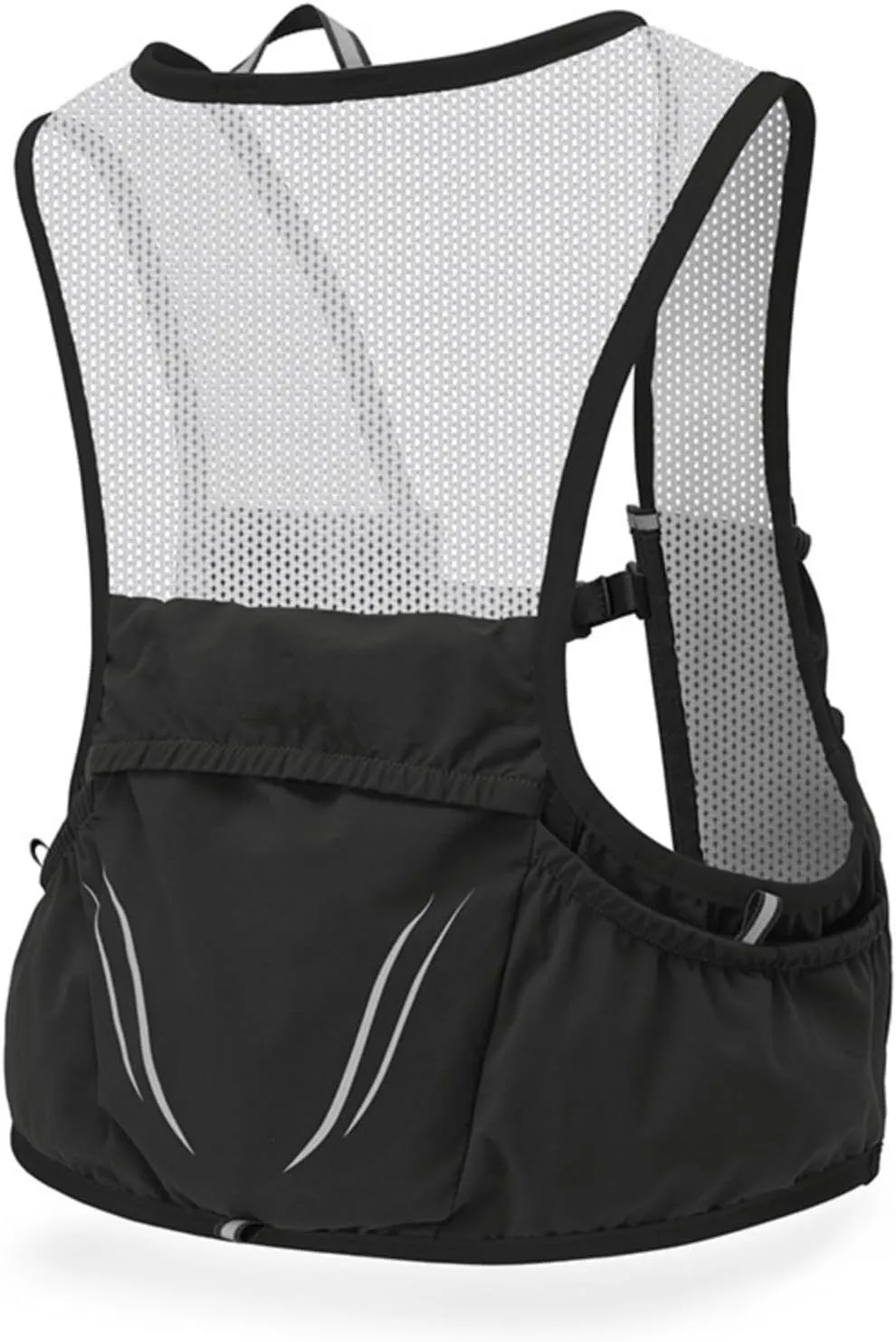 Running Hydration Vest with 2.5L Water Bladder, Lightweight and Breathable Hiking Backpack for Trail Cycling & Outdoor Sports, Adjustable Fit