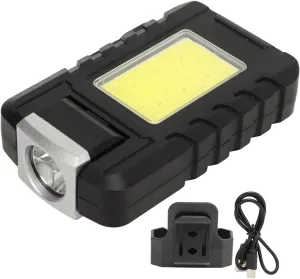 Running Light, LED Lightweight Safety Hands Free Flashlight, with USB Charging Line and Strong Magnetic Clip Running Gear for Hiking Outdoor Adventure