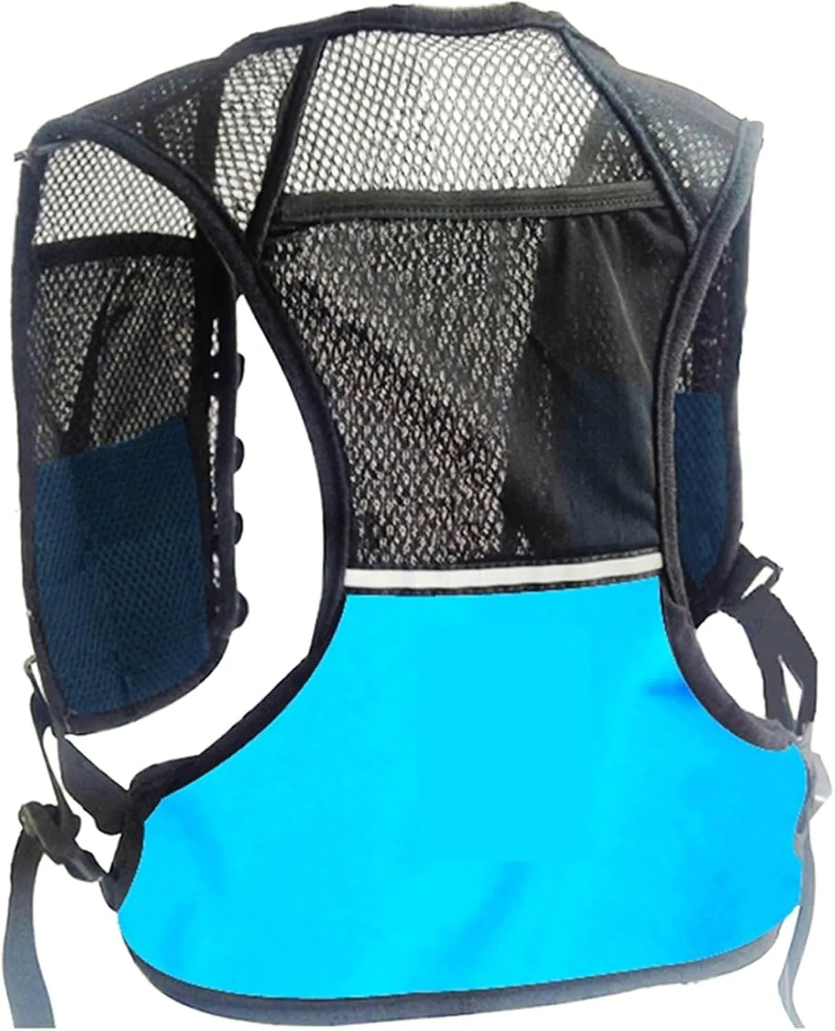 Running Vest Hydration Trail Running Backpack Vest Unisex Lightweight Marathon Cycling Hiking Bag 2.5L for Running (Blue )