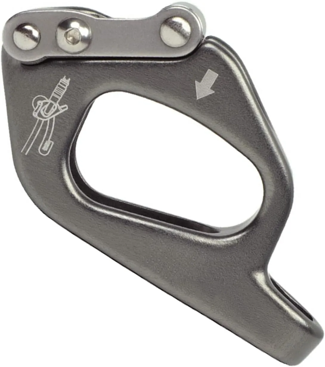 Rusts Rope Adjuster Climbing Descender for Rock Climbing Ergonomic Climbing Device for Rappelling & Ascending