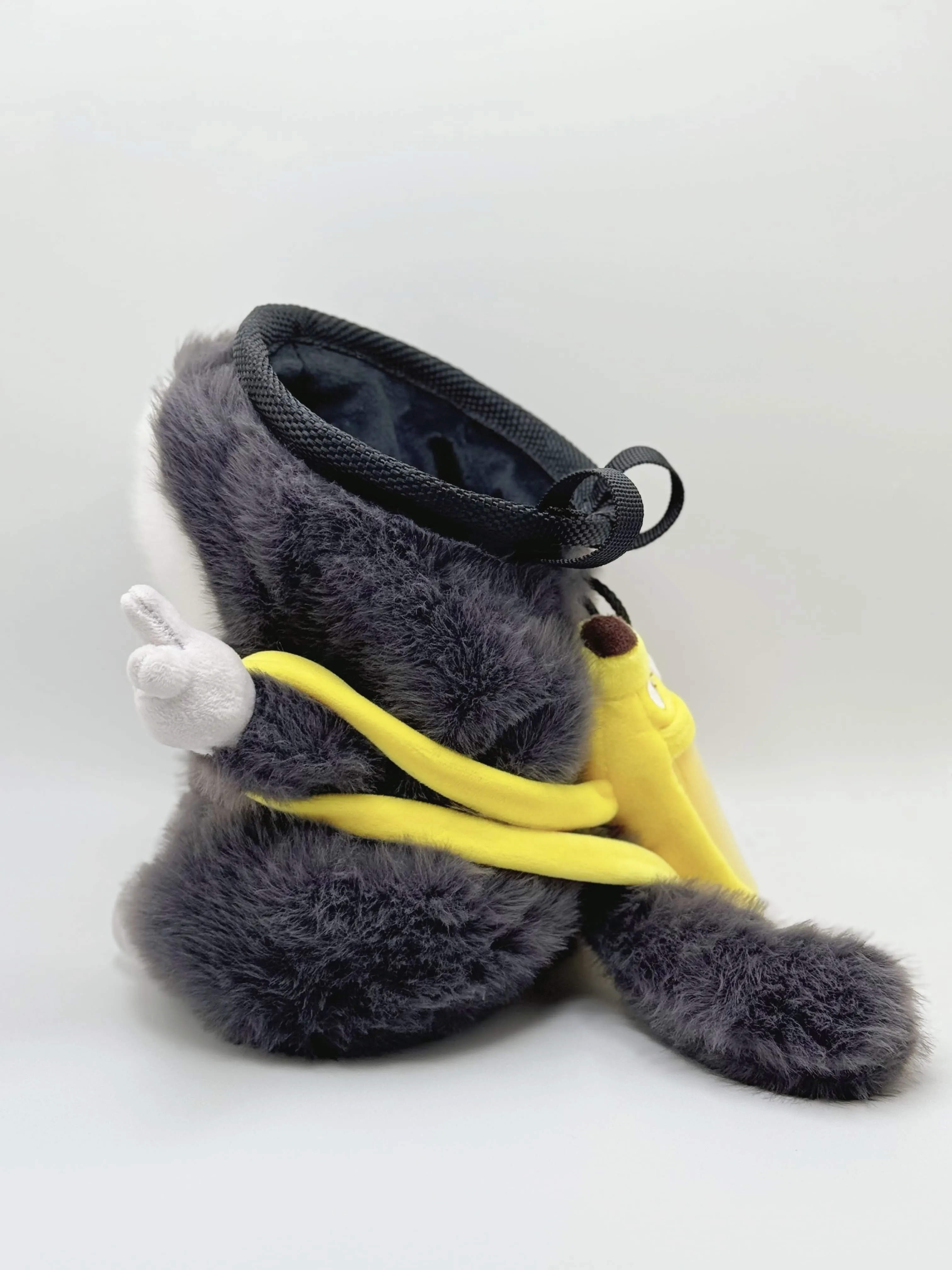 Saki Monkey with Banana Backpack Chalk Bag/Chalk Bucket
