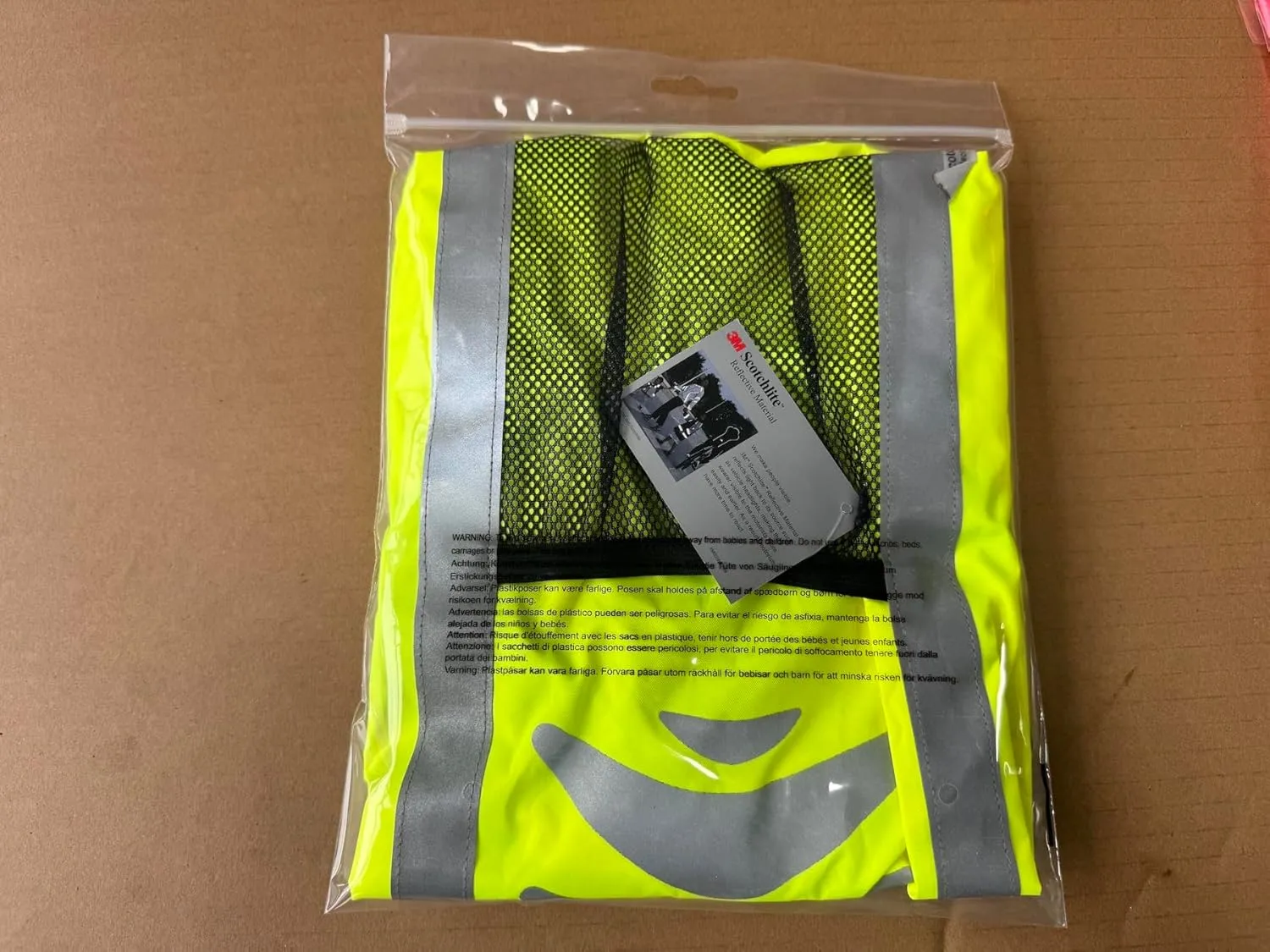 Salzmann Reflective Backpack Cover | High Visibility, Waterproof & Weatherproof | Ideal for Cycling, Running & Hiking