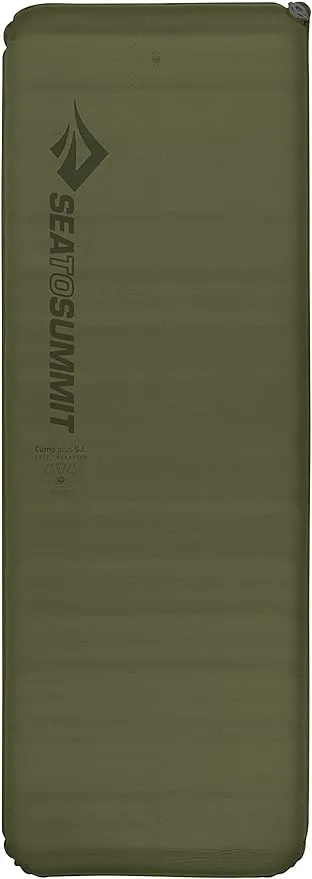 Sea to Summit Camp Plus Self-Inflating Foam Sleeping Mat for Camping, Rectangular - Regular (72 x 25 x 3 inches)