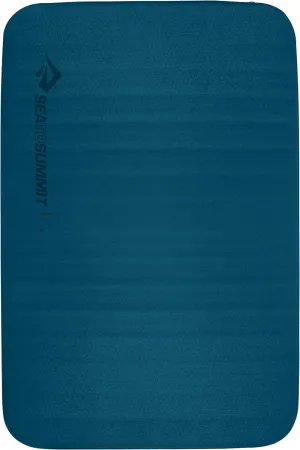 Sea to Summit Comfort Deluxe Self-Inflating Foam Double Sleeping Pad, Byron Blue
