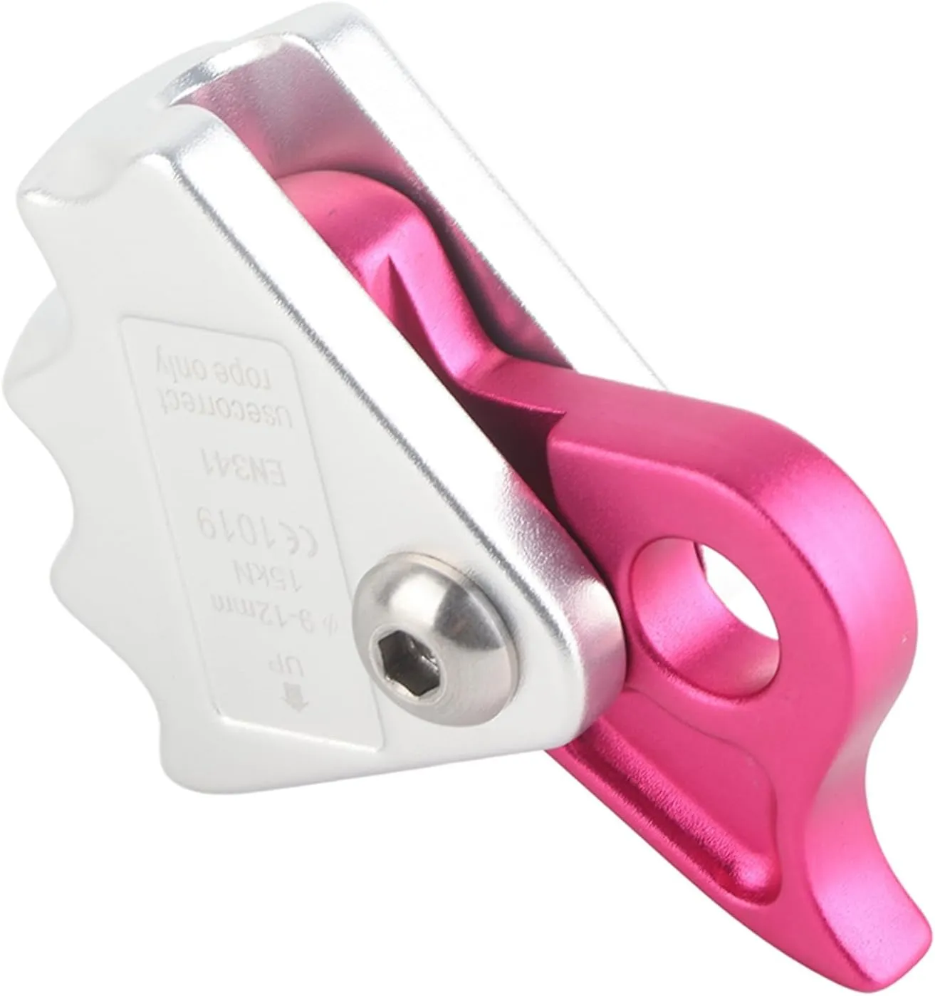 Self Braking Stop Descender 15KN Gear for Rope Climbing Rescue Working