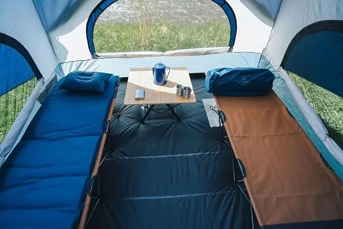 Self-Inflating Camp Pad - 2.5 Inches Thick (Air Mattress Camping Accessory Made by Caddis Sports, Inc.)