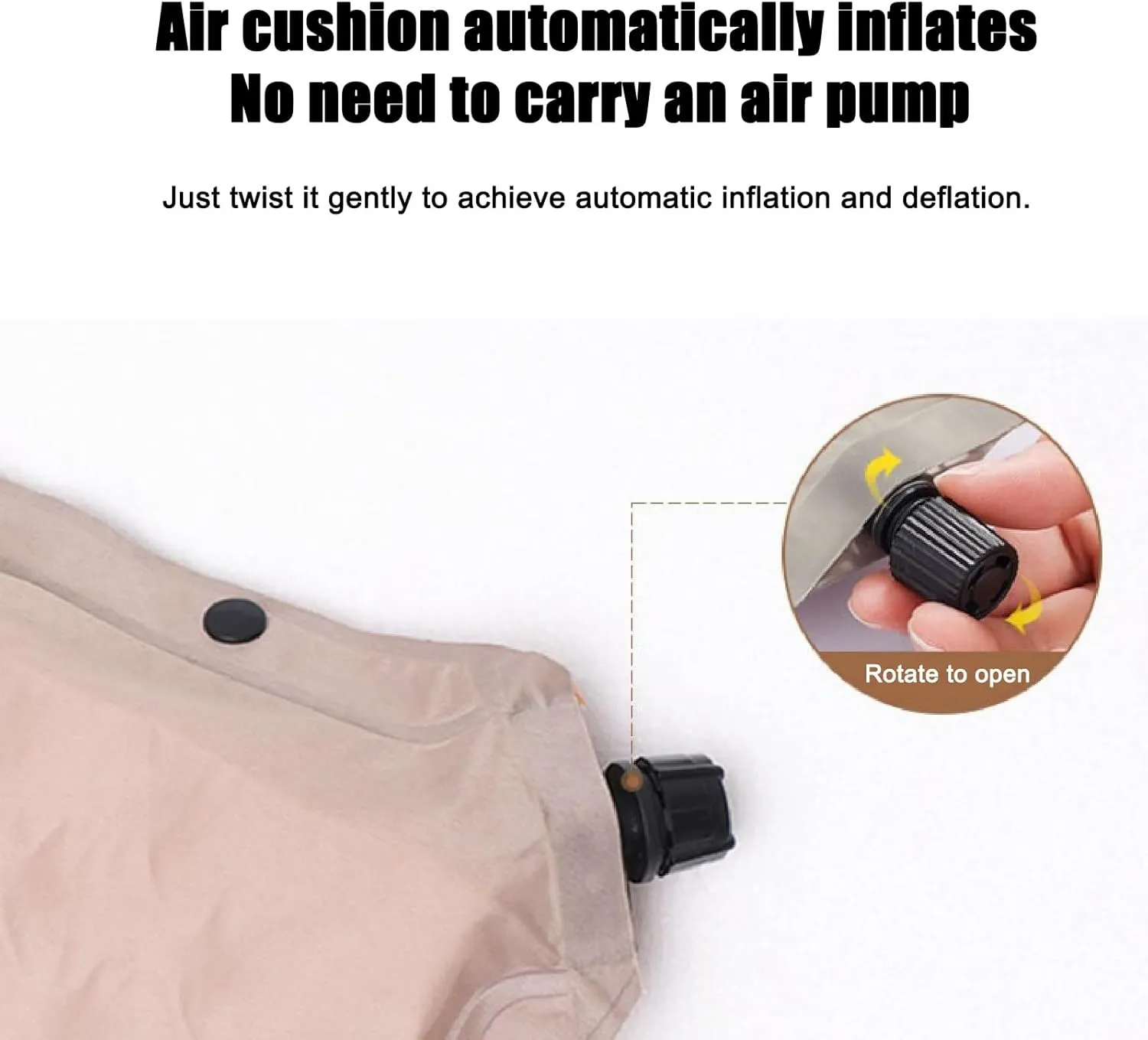 Self-Inflating Mattress, Outdoor Sleeping mat, Camping Tent Sleeping mat, Portable Double Mattress.
