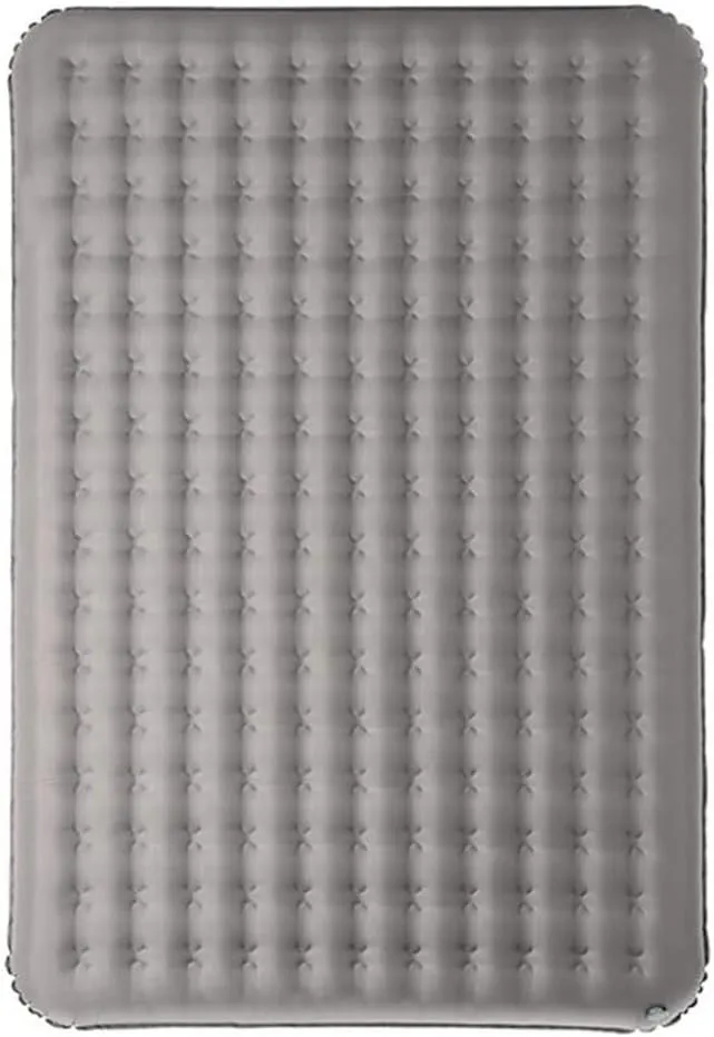 Self-Inflating Pads Camping Double Inflatable Mattress Super Thick Compact Lightweight Camping Mattress Waterproof Mat Suitable for Tent Hiking Car Travel (Color : Gray, Size : 200x140x16cm)